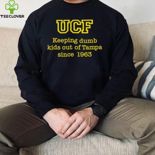 UCF keeping dumb kids out of Tampa 1963 retro hoodie, sweater, longsleeve, shirt v-neck, t-shirt