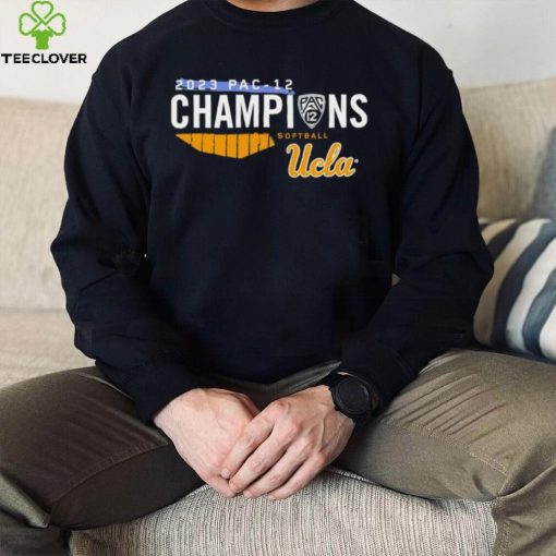 UCLA Bruins 2023 Pac 12 Champions Softball Regular Season logo shirt
