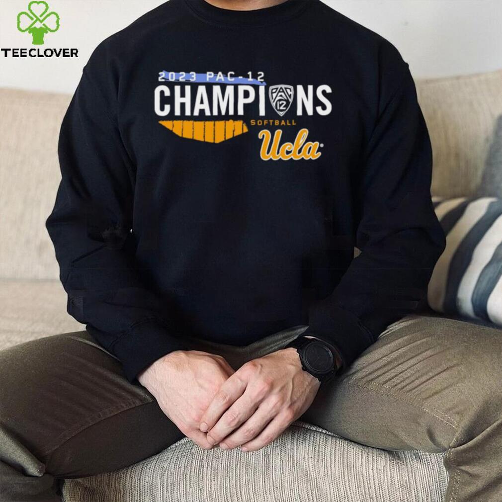 UCLA Bruins 2023 Pac 12 Champions Softball Regular Season logo shirt UCLA Bruins 2023 Pac 12 Champions Softball Regular Season logo shirt