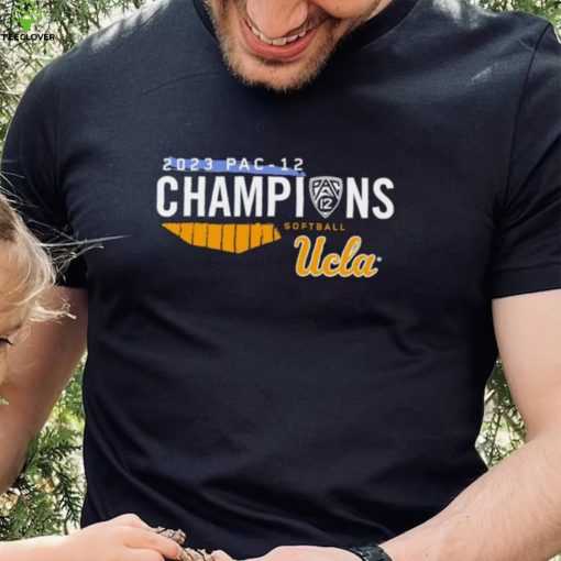 UCLA Bruins 2023 Pac 12 Champions Softball Regular Season logo shirt