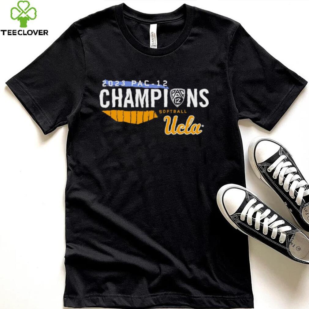 UCLA Bruins 2023 Pac 12 Champions Softball Regular Season logo shirt UCLA Bruins 2023 Pac 12 Champions Softball Regular Season logo shirt