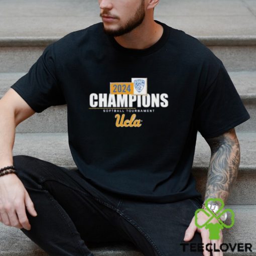 UCLA Bruins 2024 PAC 12 Softball Conference Tournament Champions Locker Room Vintage T Shirt