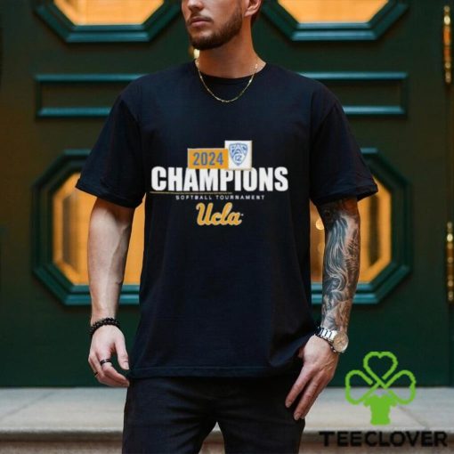 UCLA Bruins 2024 PAC 12 Softball Conference Tournament Champions Locker Room Vintage T Shirt