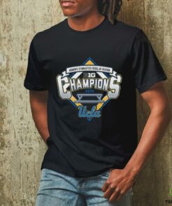 UCLA Bruins 2025 Big Ten Women's Gymnastics Regular Season Champions Locker Room T Shirt