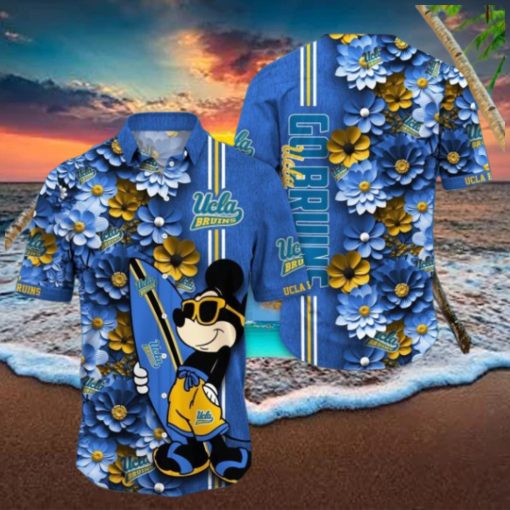 UCLA Bruins Hawaiian Shirt Mickey Love Surfing Trending Summer Gift