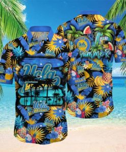 UCLA Bruins NCAA3 Aloha Tropical Summer Pattern Happy Hawaiian Shirt