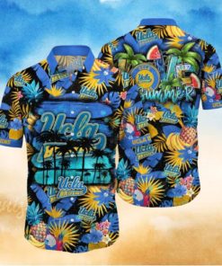 UCLA Bruins NCAA3 Aloha Tropical Summer Pattern Happy Hawaiian Shirt