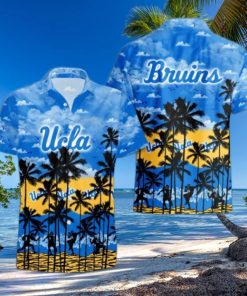 UCLA Bruins Palms Tree Hawaiian Shirt