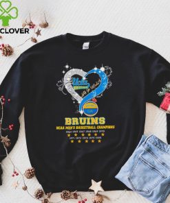 UCLA Bruins basketball let’s go UCLA Bruins NCAA men’s basketball Champions stars heart logo hoodie, sweater, longsleeve, shirt v-neck, t-shirt