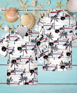 Missouri Monroe City Ambulance Hawaiian Shirt Men And Women Gift Floral Beach
