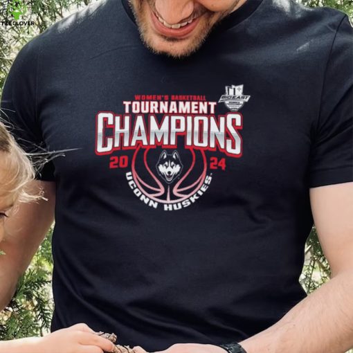 UConn Huskies 2024 Big East Basketball Conference Tournament Champions T Shirt