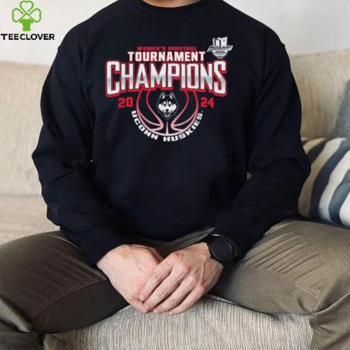 UConn Huskies 2024 Big East Basketball Conference Tournament Champions T Shirt