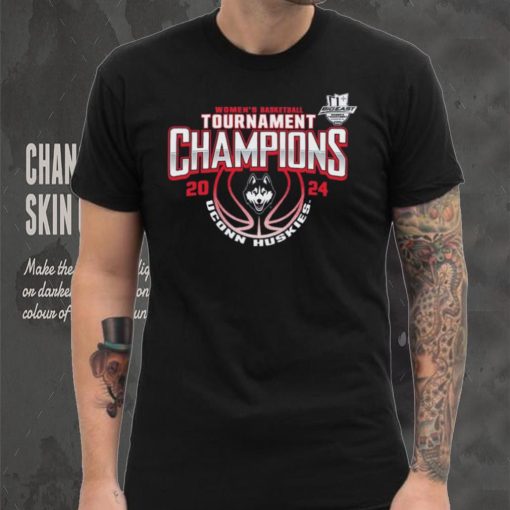 UConn Huskies 2024 Big East Basketball Conference Tournament Champions T Shirt