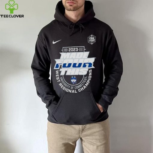 UConn Huskies Nike 2023 March Madness Final Four this west regional Champions shirt