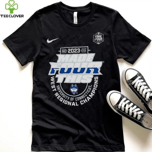UConn Huskies Nike 2023 March Madness Final Four this west regional Champions shirt