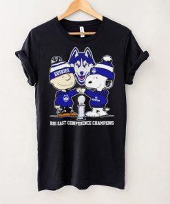 UConn Huskies Snoopy and Charlie Brown Big East Conference Champions go Huskies hoodie, sweater, longsleeve, shirt v-neck, t-shirt