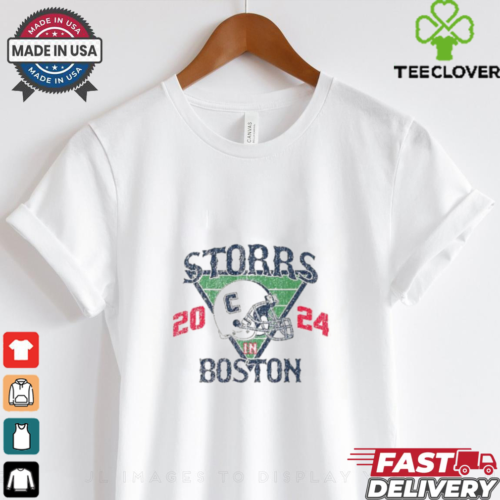 UConn Huskies Storrs in Boston 2024 helmet shirt UConn Huskies Storrs in Boston 2024 helmet shirt