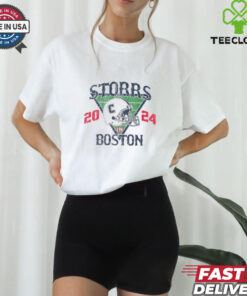 UConn Huskies Storrs in Boston 2024 helmet shirt