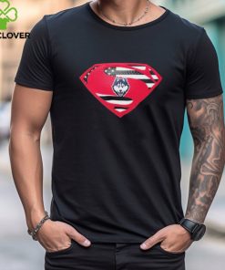 UConn Huskies Superman logo shirt