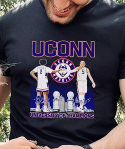 UConn Huskies Tristen Newton and Paige Bueckers University of Champions hoodie, sweater, longsleeve, shirt v-neck, t-shirt