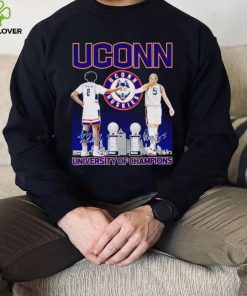 UConn Huskies Tristen Newton and Paige Bueckers University of Champions hoodie, sweater, longsleeve, shirt v-neck, t-shirt