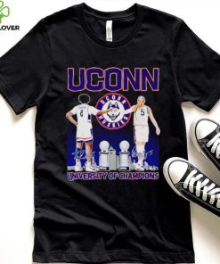 UConn Huskies Tristen Newton and Paige Bueckers University of Champions hoodie, sweater, longsleeve, shirt v-neck, t-shirt