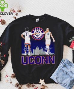 UConn Huskies Tristen Newton and Paige Bueckers signatures shirt