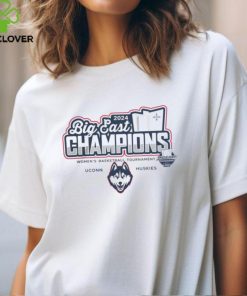 UConn Huskies Women's Basketball 2024 Big East Tournament Champions Shirt