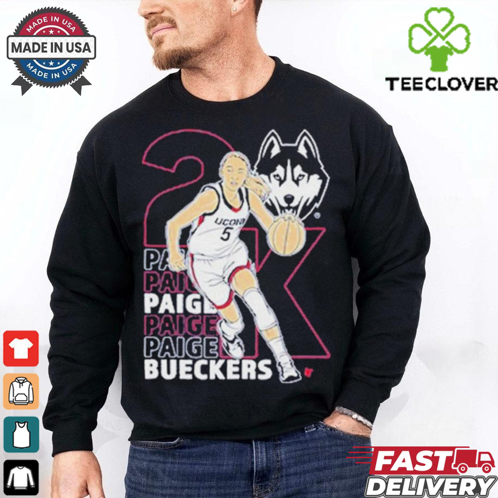 UConn Huskies Women’s Basketball Paige Bueckers 2k T shirts UConn Huskies Women’s Basketball Paige Bueckers 2k T shirts