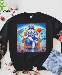 UConn Huskies basketball king mascot hoodie, sweater, longsleeve, shirt v-neck, t-shirt