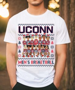 UConn Men’s Basketball Holiday Team Caricature hoodie, sweater, longsleeve, shirt v-neck, t-shirt