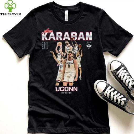 UConn NCAA Men's Basketball Alex Karaban Official 2023 2024 Post Season T Shirt