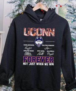 UConn women’s basketball names signature forever not just when we win logo shirt