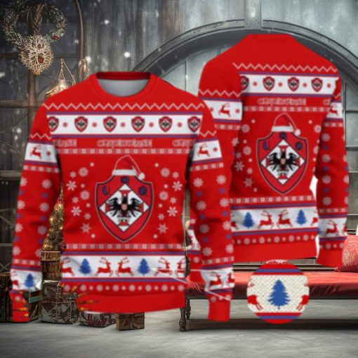 UD Oliveirense 3D Ugly Christmas Sweater For Men And Women Sport Fans