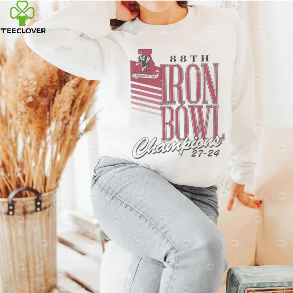 Alabama Crimson Tide 88th Iron Bowl Champions 27 24 Shirt Alabama Crimson Tide 88th Iron Bowl Champions 27 24 Shirt