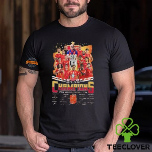 UEFA Euro 2024 Champions Spain National Football Team T Shirt