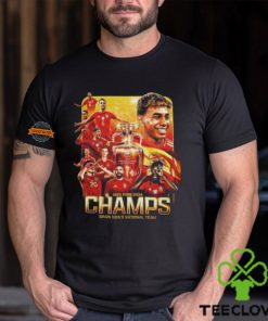 UEFA Euro 2024 Champs Spain Men’s National Team T Shirt