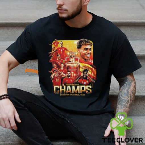 UEFA Euro 2024 Champs Spain Men’s National Team T Shirt