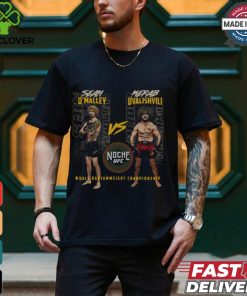 UFC 306 Sean O'Malley Vs. Merab Dvalishvili Match Up Shirt