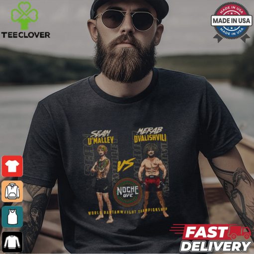 UFC 306 Sean O’Malley Vs. Merab Dvalishvili Match Up Shirt