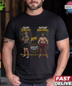 UFC 306 Sean O'Malley Vs. Merab Dvalishvili Match Up Shirt