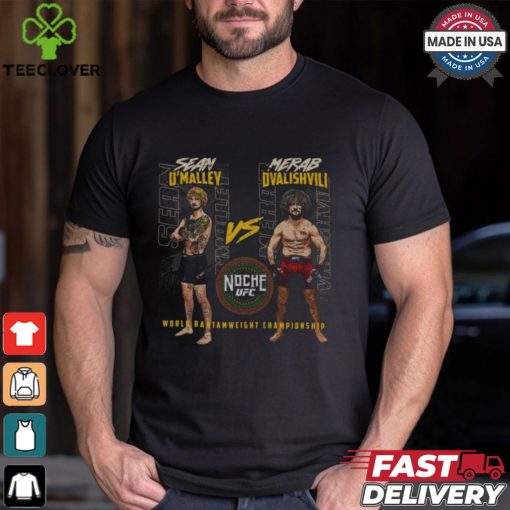 UFC 306 Sean O’Malley Vs. Merab Dvalishvili Match Up Shirt
