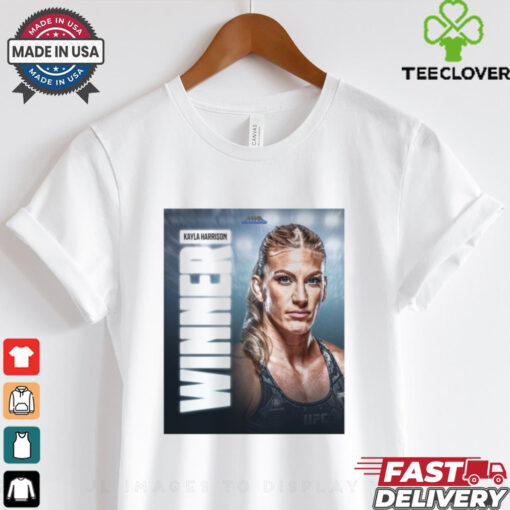 UFC 307 Kayla Harrison Winner MMA Uncensored Oct 2024 Poster t hoodie, sweater, longsleeve, shirt v-neck, t-shirt