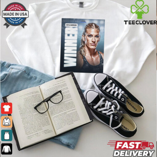 UFC 307 Kayla Harrison Winner MMA Uncensored Oct 2024 Poster t hoodie, sweater, longsleeve, shirt v-neck, t-shirt