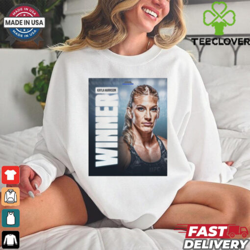 UFC 307 Kayla Harrison Winner MMA Uncensored Oct 2024 Poster t hoodie, sweater, longsleeve, shirt v-neck, t-shirt