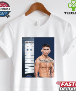 UFC 307 Winner is Mario Bautista – def. Jose Aldo MMA Uncensored 2024 Poster t shirt