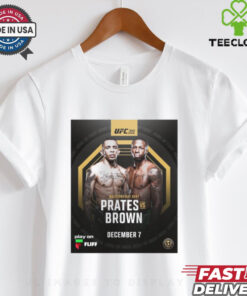 UFC 310 Welterweight Bout Carlos Prates vs. Randy Brown December 7 2024 Poster t shirt