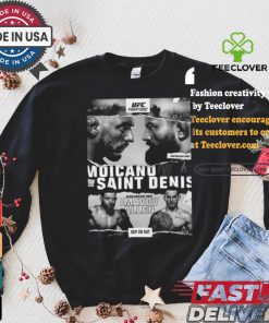 UFC Poster Jus Dropped Sep 28 Sat Moicano Vs Saint Denist Middleweight Bout Imavov Allen shirt