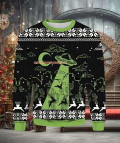 UFO Holographic Ugly 3D Sweater