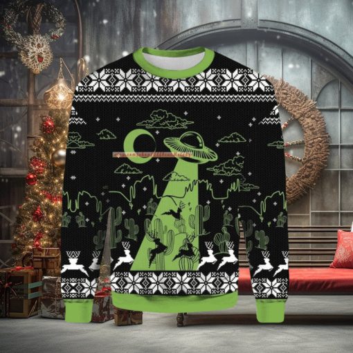 UFO Holographic Ugly 3D Sweater